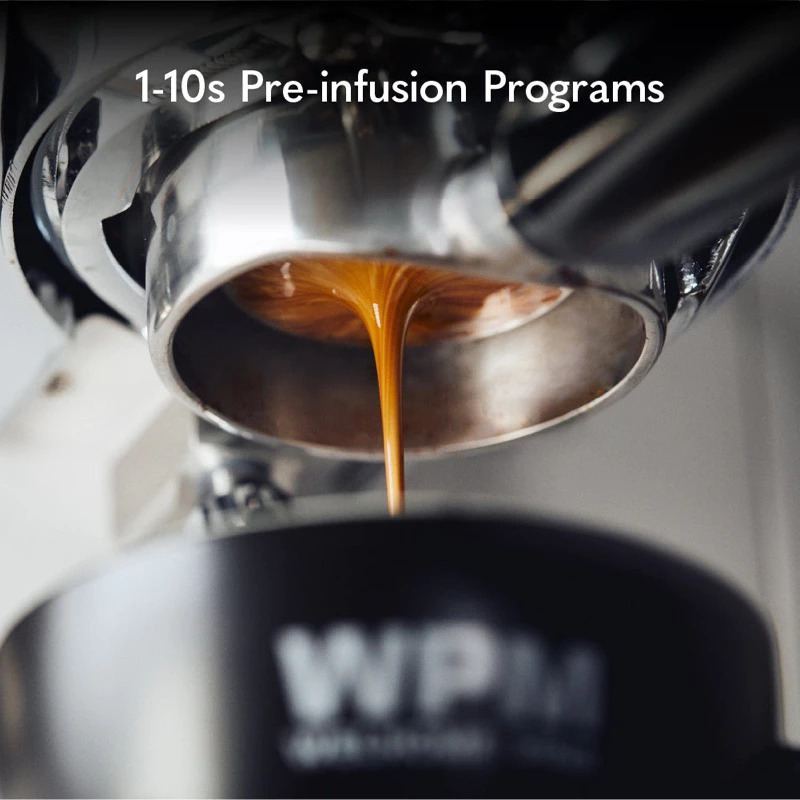 WPM KD-310GBS เครื่องชงกาแฟพร้อมบดและสตีม รับประกัน 1 ปี - Image 5